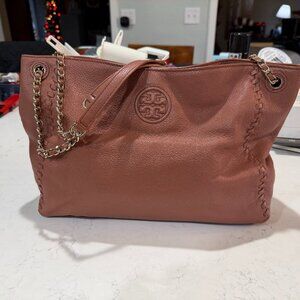 Tory Burch Pink Chain-handle Tote